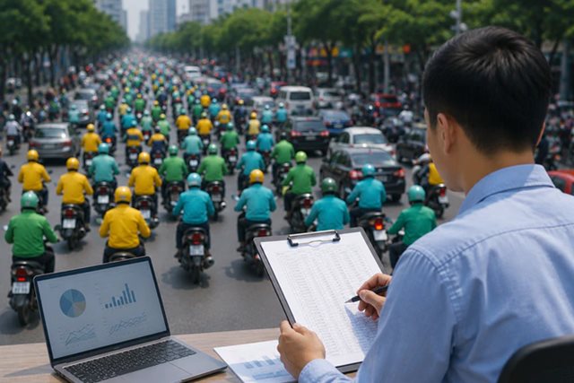 Hà Nội yêu cầu thống kê số liệu xe công nghệ đang hoạt động